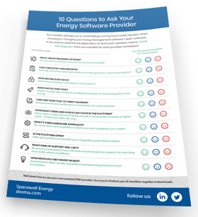 10 Questions to Find the Best Energy Management Software [Checklist] | Spacewell Energy by Dexma