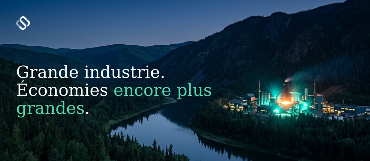 Une grande industrie, des économies encore plus importantes - Spacewell Energy