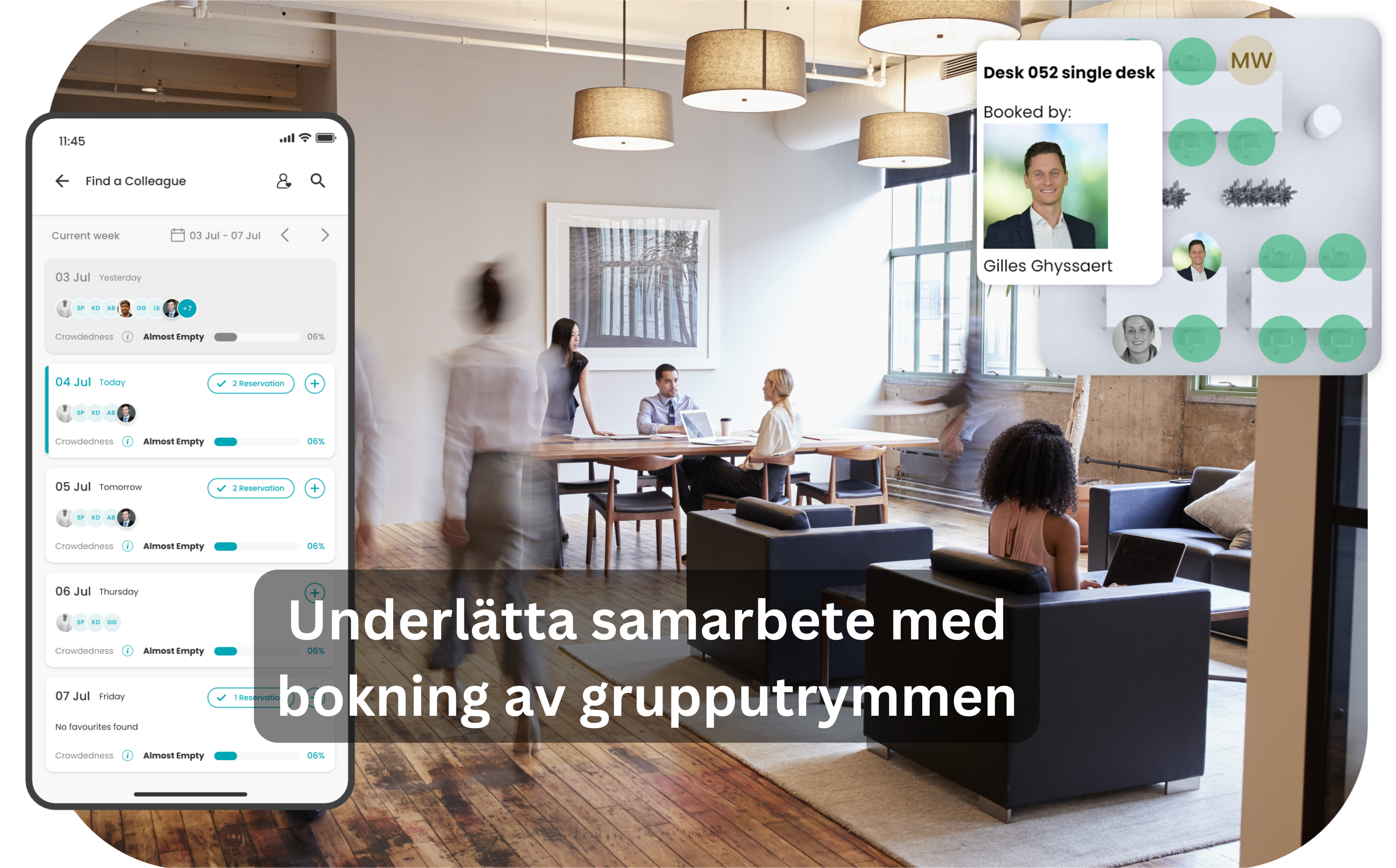 Hitta kollegor på ett enkelt sätt